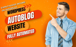 I will create an autoblog or autopilot automated news website