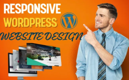 I will create responsive wordpress website design or blog